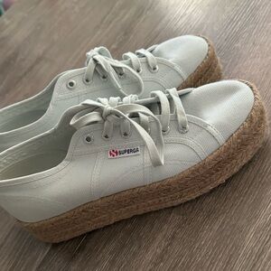 Superga Womens/Ladies 2790 Rope Trainers / Blue